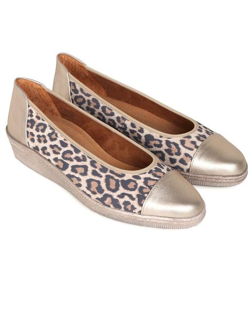 Gabor Multicolor Petunia Accent Low Heeled Pumps