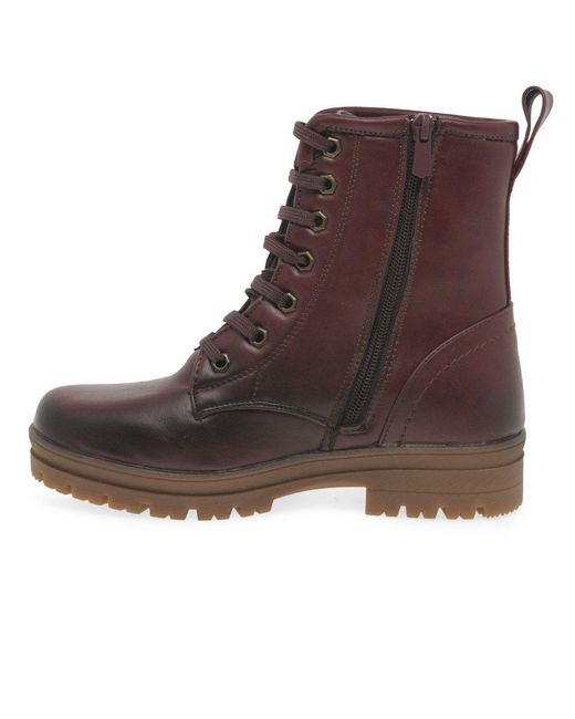 Heavenly Feet Brown Avery Ankle Boots