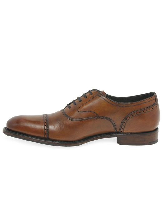 Loake Brown Hughes Formal Shoes for men