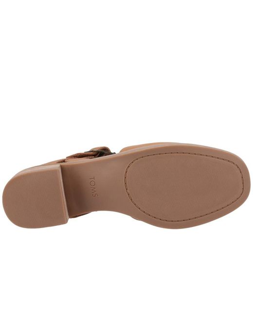 TOMS Brown Jaclyn Sandals