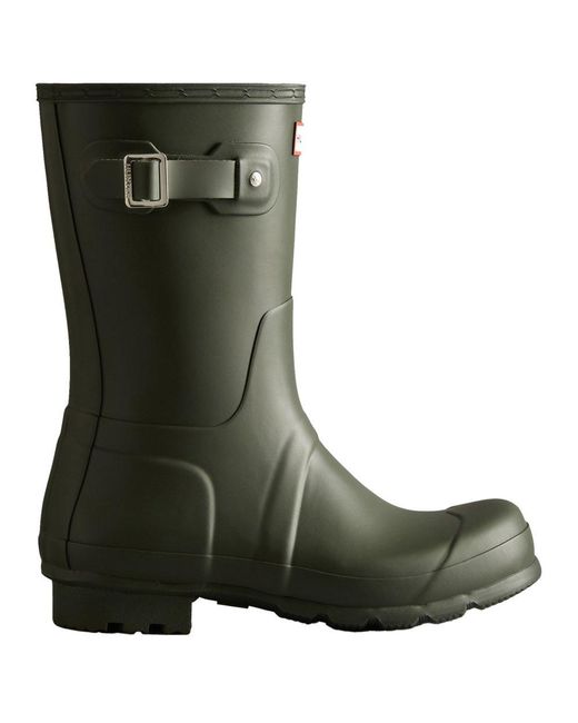 Hunter Green Original Short Wellingtons for men