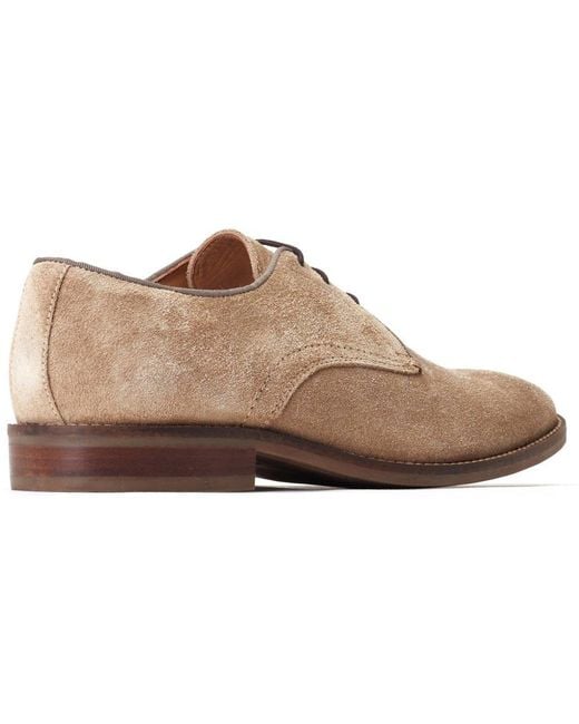 Base London Natural Bronte Derby Shoes for men