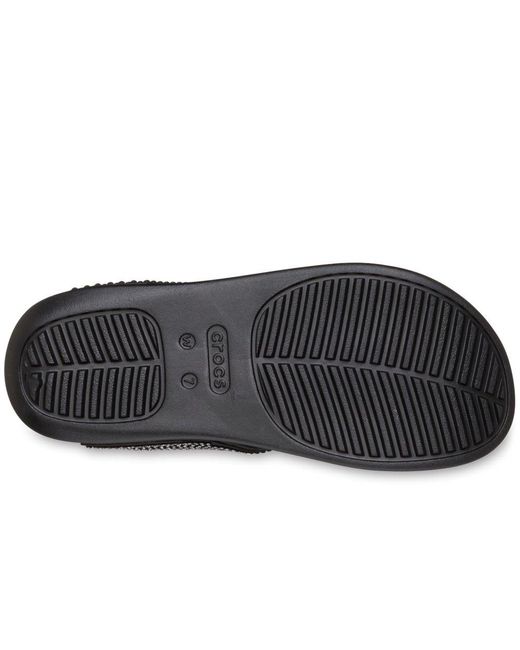 CROCSTM Black Cro Dsv Getaway Triangle Flip