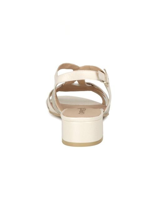 Caprice Metallic Compass Sandals