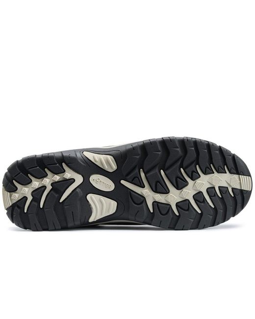 Hotter Black Mission Wp Shoes for men