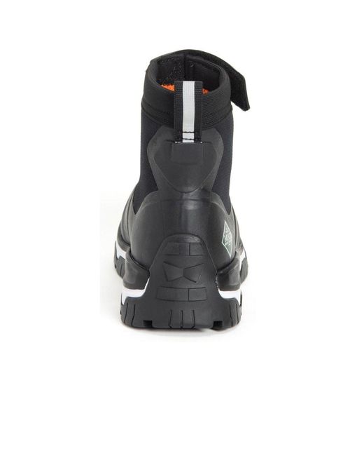 Muck Boot Black Apex Mid Zip Boots