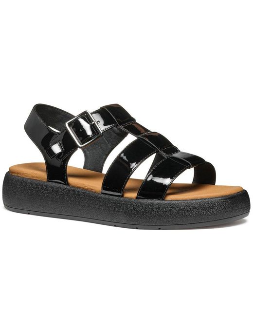 Geox Black D Camalei Sandals