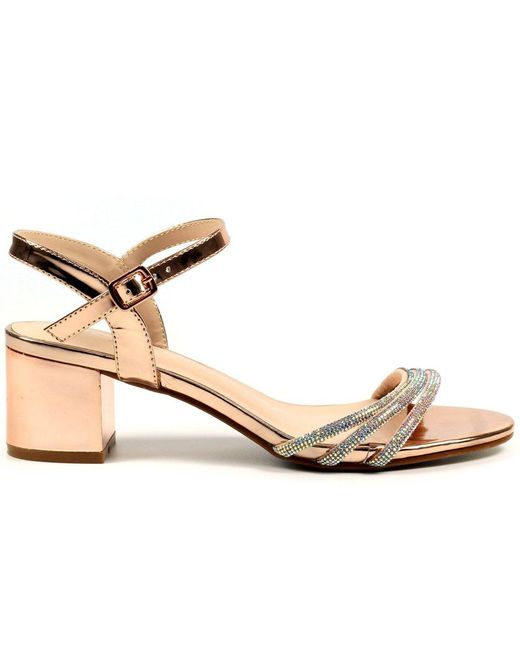 Lunar (GRS) Metallic Amie Heeled Sandals