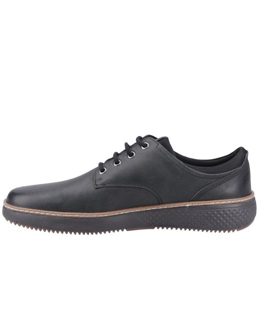 Hush Puppies Gray Kash Lace Up Shoes for men