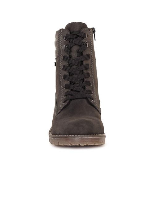 Rieker Brown Middleham Ankle Boots