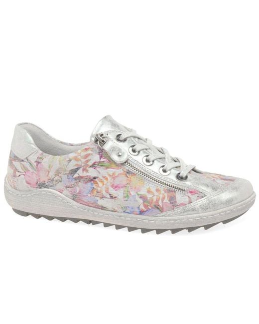 Remonte Gray Bronte Trainers Size: 3.5 / 36