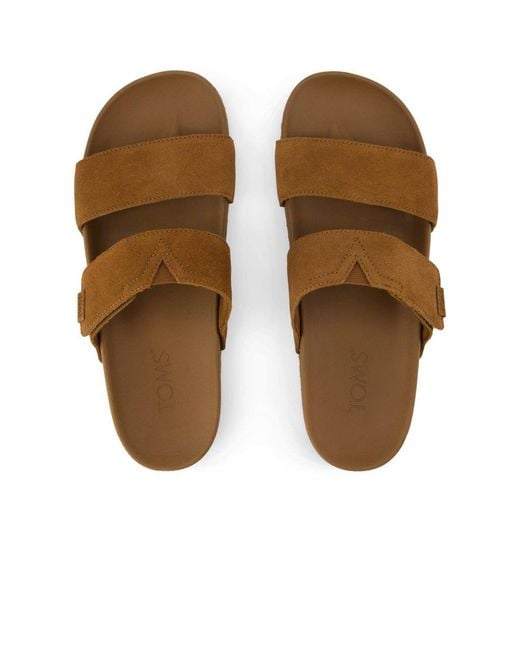 TOMS Brown Nico Sandals for men