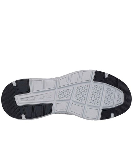 Skechers Gray Arch Fit Crosser Locke Trainers for men