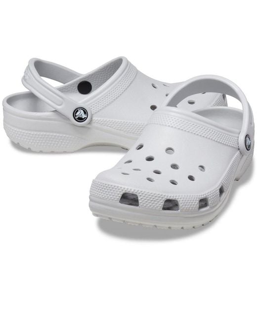 CROCSTM Metallic Classic Clog Linen Size 6 Uk / 7 Uk