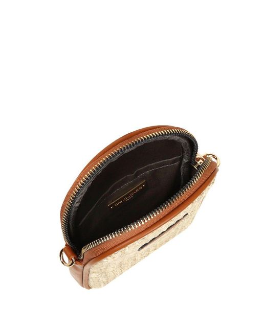 David Jones Natural Cantaloupe Phone Bag