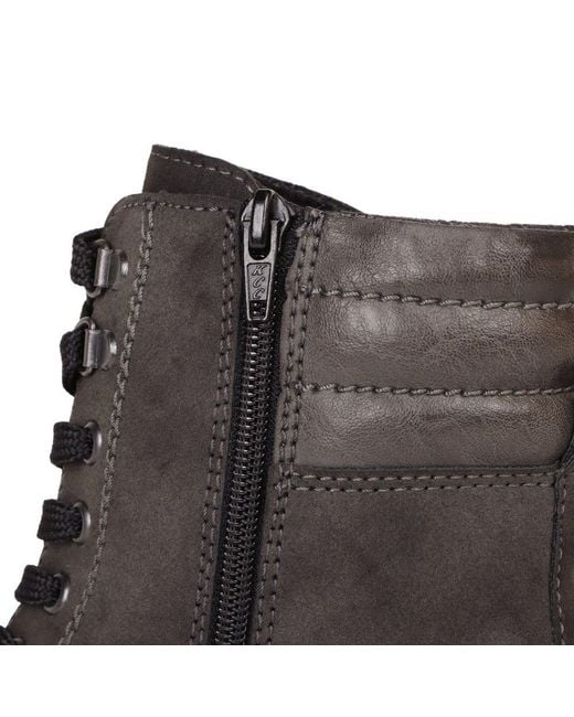 Rieker Brown Middleham Ankle Boots