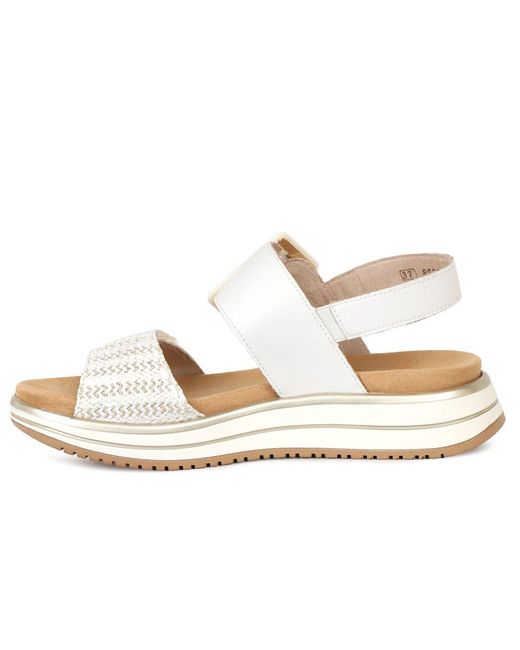 Remonte Metallic Manila Sandals