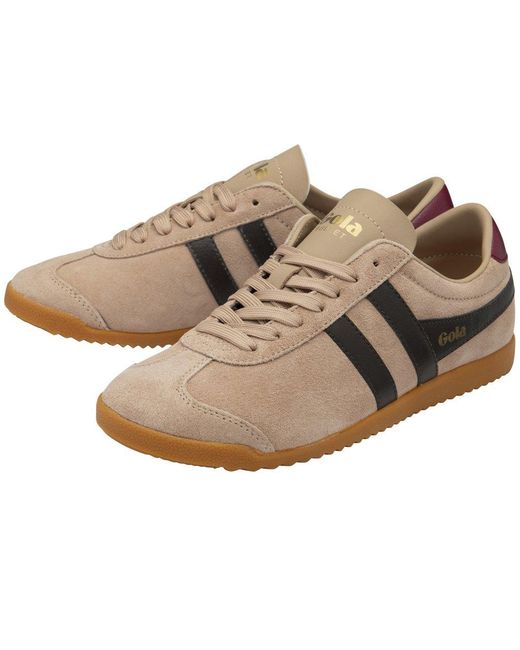 Gola Brown Bullet Suede Trainers