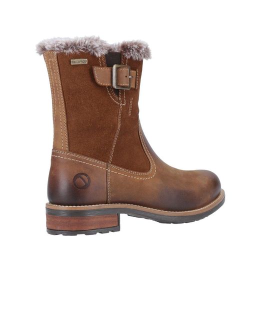 Cotswold Brown Kemerton Ankle Boots