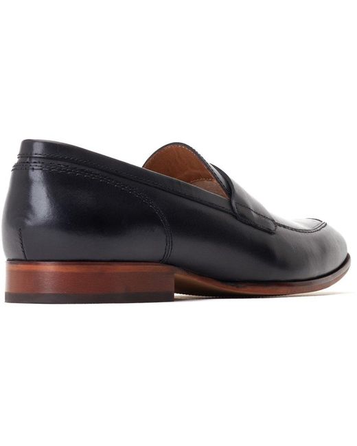 Base London Blue Bruno Penny Loafer for men