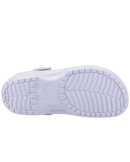 CROCSTM Blue Classic Frosted Clogs
