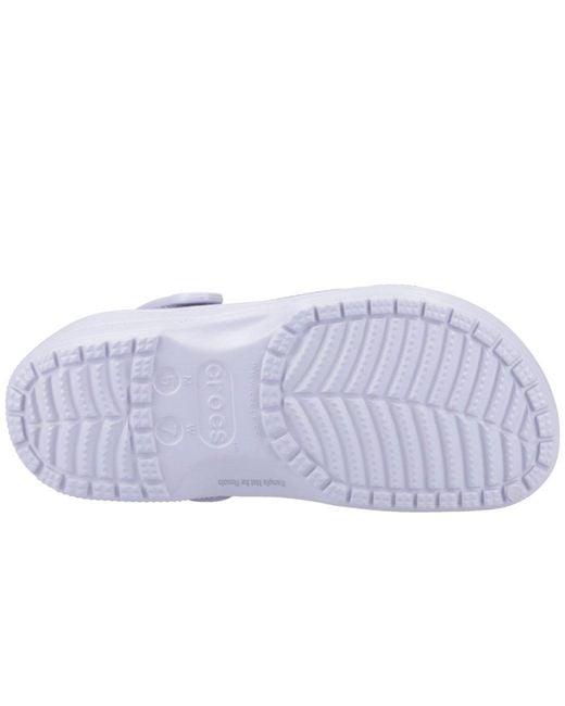 CROCSTM Blue Classic Frosted Clogs