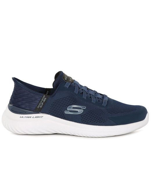 Skechers Blue Bounder 2.0 Emerged Hands Free Slip-Ins Shoes 13 D for men