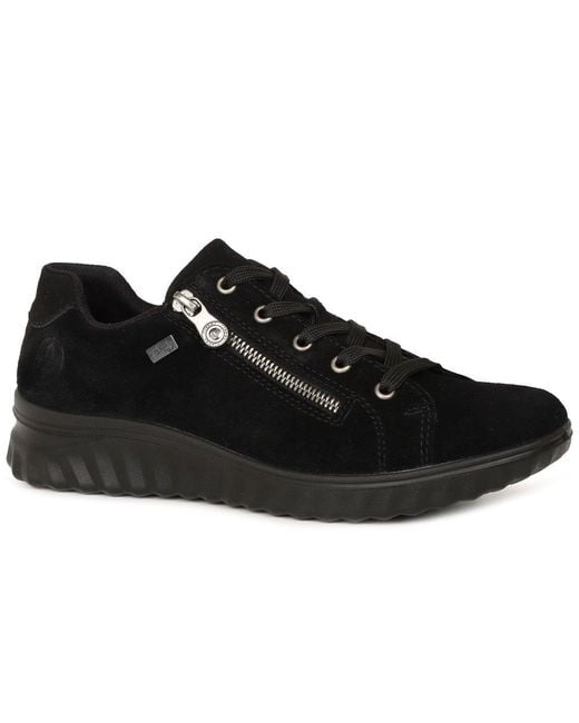 Rieker Black Etta Waterproof Shoes