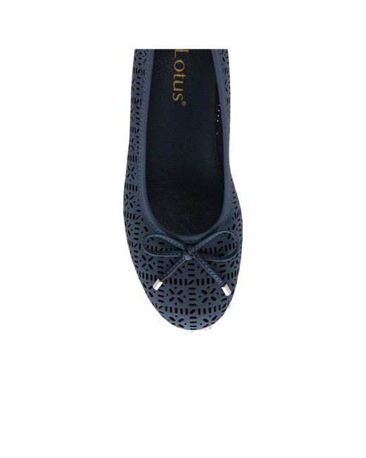 Lotus Blue Helen Pumps