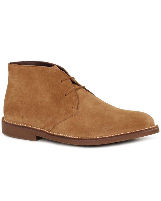 Loake Brown Sahara Desert Boots for men