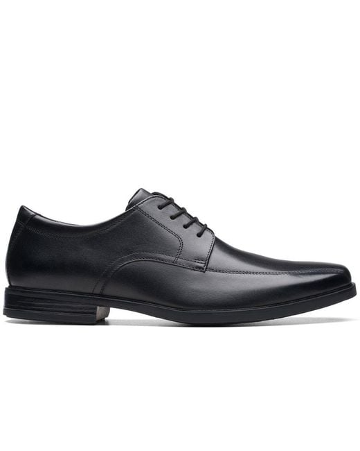 Clarks Black Howard Over Formal Shoes for men