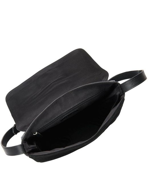 Lotus Black Miley Cross Body Bag