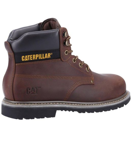 Caterpillar Brown Powerplant S3 Gyw Safety Boots for men