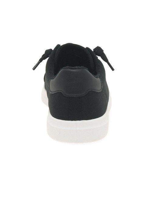 Skechers Black Bobs D Vine Canvas Shoes