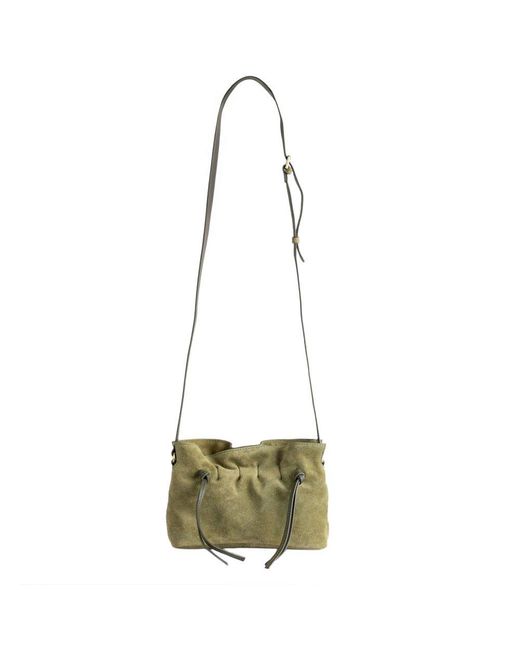 Lakeland Leather Green Santon Crossbody Bag