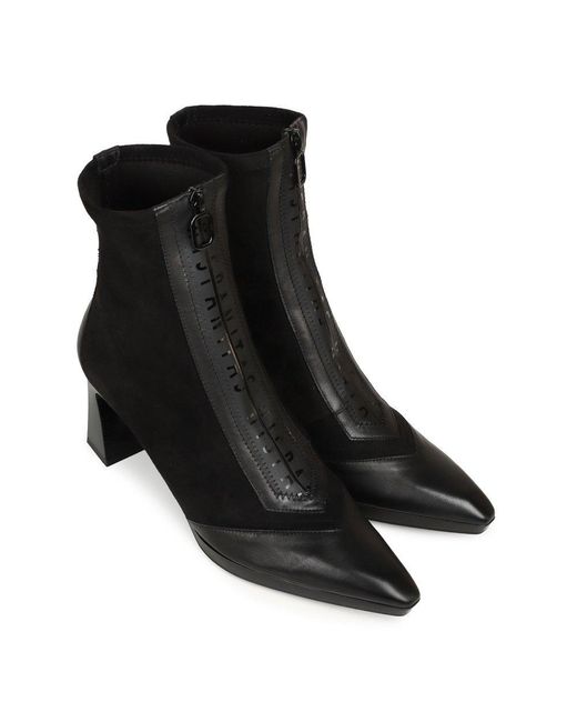 Hispanitas Black Atlanta Ankle Boots