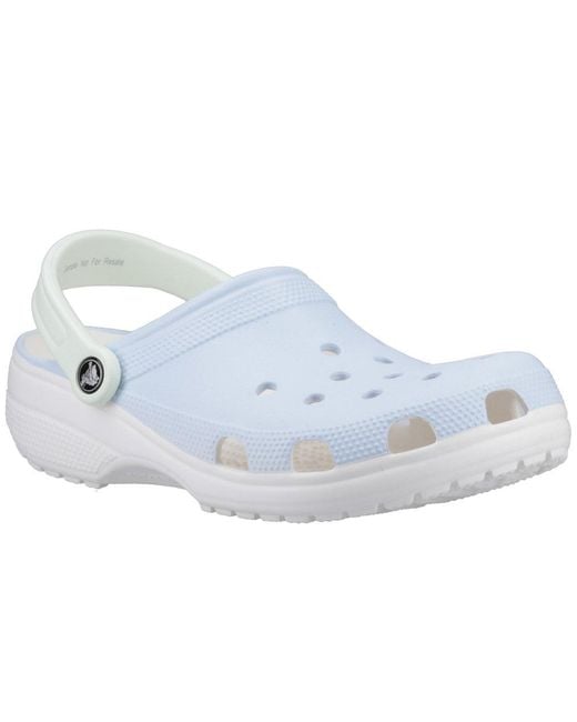 CROCSTM Blue Classic Retro Sport Clogs