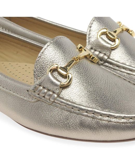 Charles Clinkard Gray Sunny Moccasins
