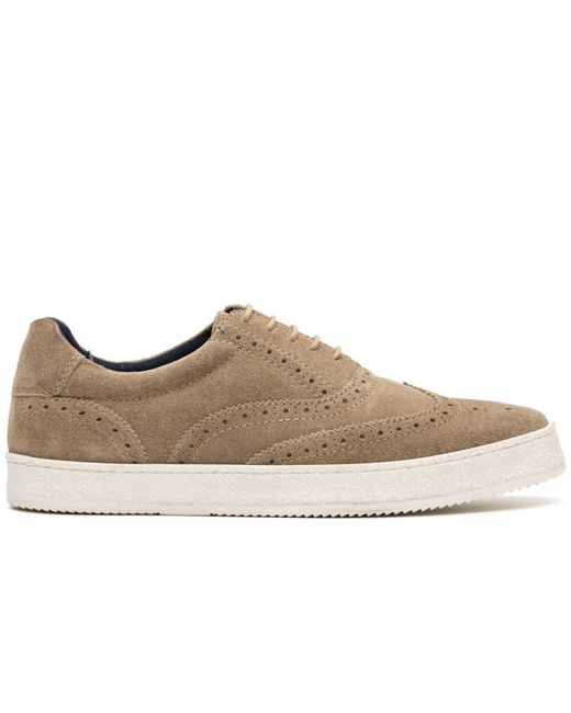 Base London Natural Christo Trainers for men