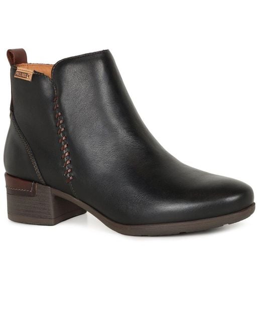 Pikolinos Brown Murtha Ankle Boots