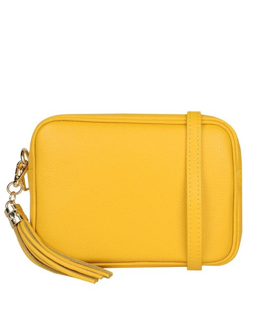 Elie Beaumont Yellow Crossbody 2 Customisable Handbag