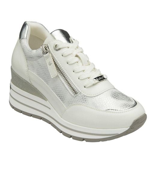Lotus White Electra Trainers