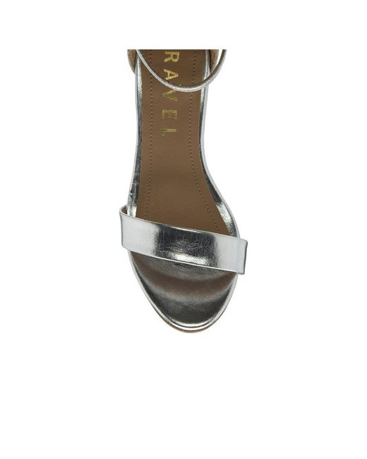 Ravel Metallic Callie Heeled Sandals