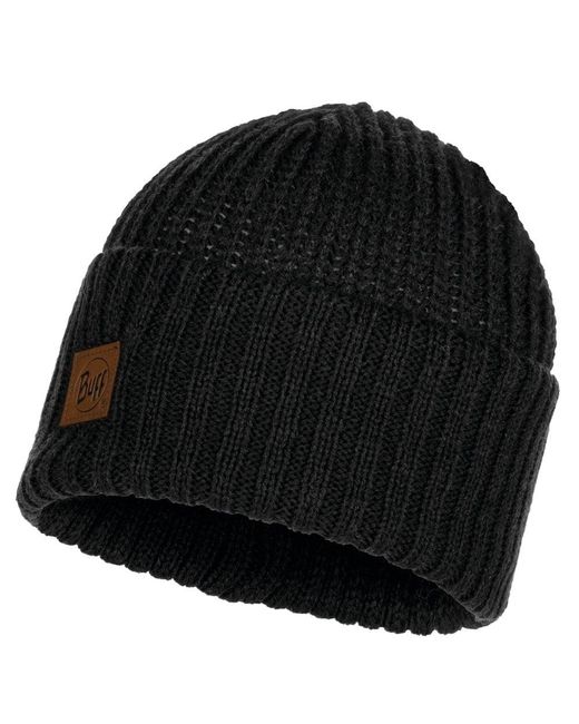 Buff Black Rutger Knitted Hat