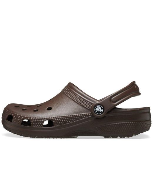 CROCSTM Brown Classic Clogs