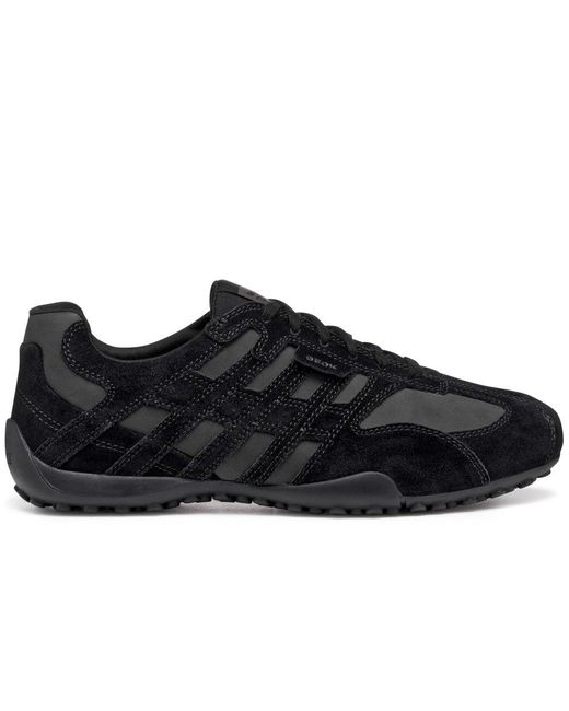 Geox Black U Snake Original Trainers for men