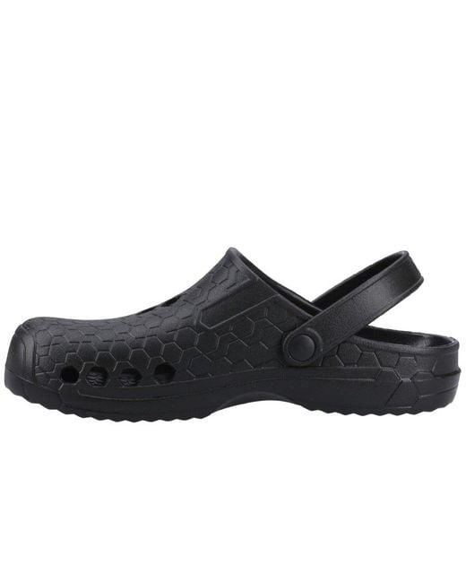 Cotswold Black Uley Clogs for men