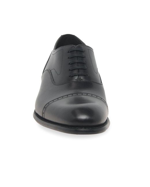 Loake Black Hughes Formal Shoes for men