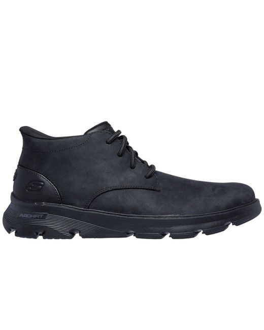 Skechers Blue Arch Fit Garza Ridley Chukka Boots for men