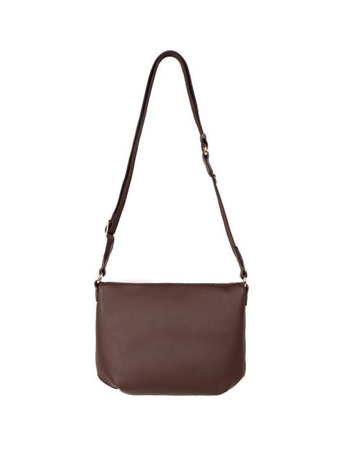 David Jones Brown Normandy Messenger Bag